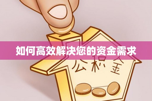 东方如何高效解决您的资金需求